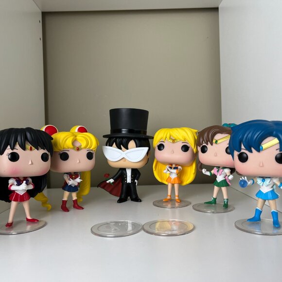 Funko Pop! Vinyl Figure Animation Sailor Moon Figures (6) - Picture 2 of 16